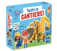 Tutti in cantiere. Da grande sarò. Con puzzle - Santini Gabriella