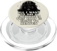 Tutti in questa chat stanno andando in paradiso PopSockets PopGrip per MagSafe