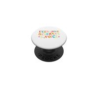 Tutti meritano una terapia vocale SLP PopSockets PopGrip Adesivo