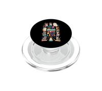 Tutti noi siamo diversi Nessuno di noi è meno consapevole dell'autismo PopSockets PopGrip per MagSafe