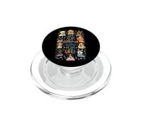 Tutti noi siamo diversi Nessuno di noi è meno consapevole dell'autismo PopSockets PopGrip per MagSafe