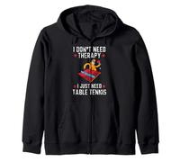 Tutti Possono Giocare a Ping Pong Ninja Paddle Sport Ping Pong Felpa con Cappuccio
