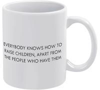 Tutti sanno come allevare tazze da caffè in ceramica lucida per uomini e donne, novità, tazza da caffè con stampa su entrambi i lati, tazza da tè in ceramica per mamma, papà, amico, moglie, marito, re