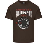 Tutti Sono Fotografi Fino A Quando La Fotografia Maglietta In Cotone Da Uomo