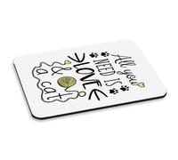 Tutti Ti Bisogno È Amore e Un Gatto PC Computer Mouse Pad - Divertente Crazy