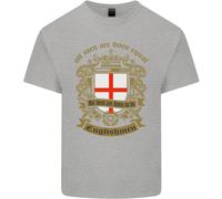 Tutti Uomo Sono Nato Equal Inglese Inghilterra Uomo Cotone T-Shirt