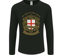 Tutti Uomo Sono Nato Equal Inglese Inghilterra Uomo Maniche