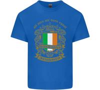 Tutti Uomo Sono Nato Equal Irlandese Irlanda Uomo Cotone T-Shirt