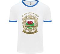 Tutti Uomo Sono Nato Equal Welshmen Galles Gallese Uomo Ringer