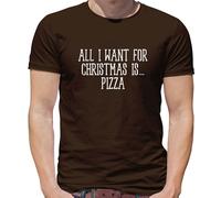 Tutti Voglio Per Natale Is Pizza - T-Shirt - Divertente Formaggio Americana