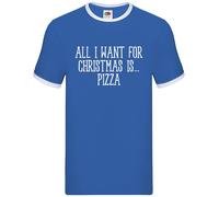 Tutti Voglio Per Natale Is Pizza - Uomo Suoneria - Divertente Formaggio