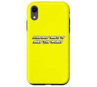 Tutti vogliono governare il mondo | 1980's Music 80s Custodia per iPhone XR