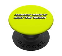 Tutti vogliono governare il mondo | 1980's Music 80s PopSockets PopGrip Adesivo