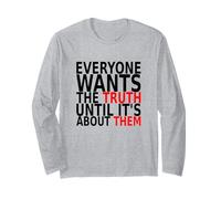 Tutti vogliono la verità. Citazione onesta. Maglia a Manica