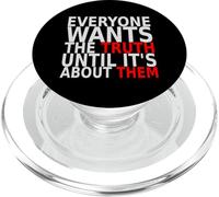 Tutti vogliono la verità. citazione onesta. PopSockets PopGrip per MagSafe