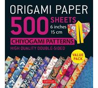 Tuttle Publishi Origami Paper 500 sheets Chiyogami Designs (Mixed Media Product)
