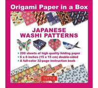 Tuttle Publishi Origami Paper in a Box - Japanese Washi Pa (Mixed Media Product)