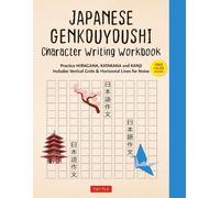 Tuttle Studio Japanese Genkouyoushi Character Writing Workbook (Tascabile)