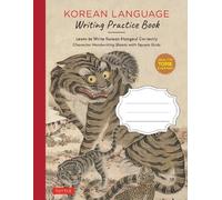 . Tuttle Studio Korean Language Writing Practice Book (Tascabile)
