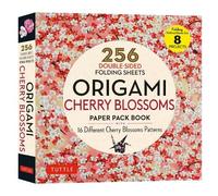 Tuttle Studio Origami Cherry Blossoms Paper Pack Book (Tascabile)