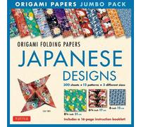 Tuttle Studio Origami Folding Papers Jumbo Pack: Japanese (Mixed Media Product)