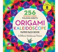 . Tuttle Studio Origami Kaleidoscope Paper Pack Book (Tascabile)