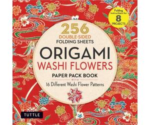 Tuttle Studio Origami Washi Flowers Paper Pack (Tascabile) (PRESALE 26/05/2026)