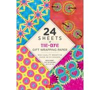 Tuttle Studio Tie-Dye Gift Wrapping Paper - 24 sheets (Tascabile)