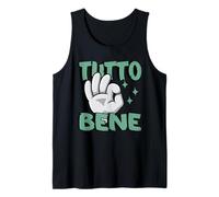 Tutto Bene - Gesto della Mano Italiano Citazione Divertente Canotta