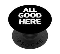Tutto bene qui Calm Confidence Status Mindset Design PopSockets PopGrip Adesivo