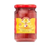 Tutto Calabria - Cipolla Rossa di Tropea IGP, Dolcezza e Croccantezza in Agrodolce 285g - Ottima Aggiunta per Aperitivo, Panini, Pizza, Contorni
