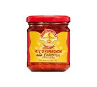 TUTTO CALABRIA - Patè di Peperoncini alla Calabrese 190g - Gusto Piccante e Fruttato - Versatile e Ideale per Pasta, Pizza, Pane