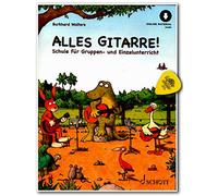 Tutto chitarra. - Chitarra Scuola di Burkhard Wolters per gruppi di e singolo lezioni con CD e Dunlop plek/Schott Music ed21710 - 50 9783795747916