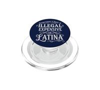 Tutto ciò che amo è illegale costoso o latino PopSockets PopGrip per MagSafe