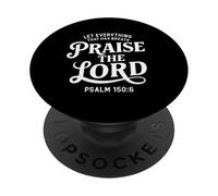 Tutto ciò che ha respiro lodi il Signore Salmo 150:6 PopSockets PopGrip Adesivo