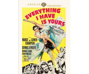 Tutto Ciò Che Ho È Tuo DVD (1952) - Marge Champion, Gower Champion