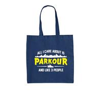 Tutto Ciò Che Mi Interessa È PARKOUR - Borsa In Tela - Corsa Libera