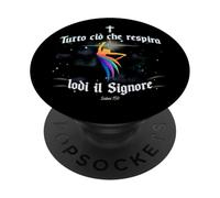 Tutto cio che respira lodi il Signore - Salmo 150 PopSockets PopGrip Adesivo