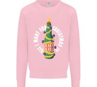 Tutto Ciò Che Voglio Per Natale È Birra Uomo Felpa Maglione