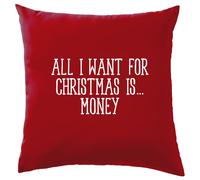 Tutto Ciò Che Voglio Per Natale È Denaro - Cuscino - Divertente Dosh Cash Amore