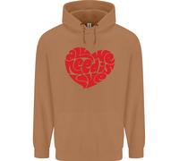 Tutto Ciò Di Cui Hai Bisogno È Amore Cuore Pace Felpa Uomo