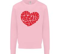 Tutto Ciò Di Cui Hai Bisogno È Amore Cuore Pace Uomo Felpa