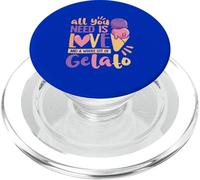 Tutto ciò di cui hai bisogno è amore e molto gelato PopSockets PopGrip per MagSafe