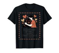 Tutto ciò di Cui Hai Bisogno è Amore e Terranova - Hug Silhouette Maglietta