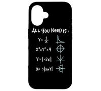 Tutto ciò di cui hai bisogno è matematica il regalo Nerd di Custodia per iPhone 16