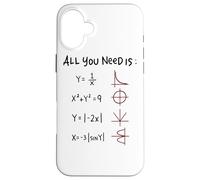 Tutto ciò di cui hai bisogno è matematica il regalo Nerd di Custodia per iPhone 16 Plus