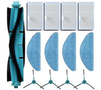 Tutto ciò di cui hai bisogno in un unico kit spazzola principale, panno mocio e filtro per MEDION X41 SW X41 SW+ X42 SW+ MD 12034 (A)