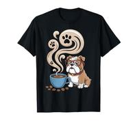 Tutto ciò di Cui Ho Bisogno è caffè e Il Mio Bulldog Inglese Divertente Maglietta