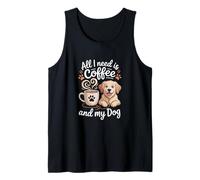 Tutto ciò di cui ho bisogno è caffè e il mio cane Canotta