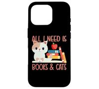 Tutto ciò di cui ho bisogno è libro e gatti Custodia per iPhone 16 Pro